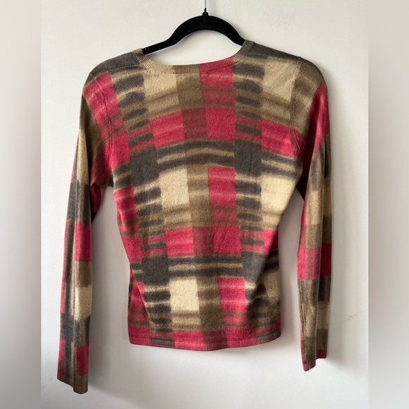 Anne Klein Cashmere V-neck Sweater Top - Picture 5 of 5